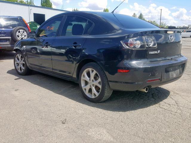 JM1BK32F781175776 - 2008 MAZDA 3 I BLACK photo 3