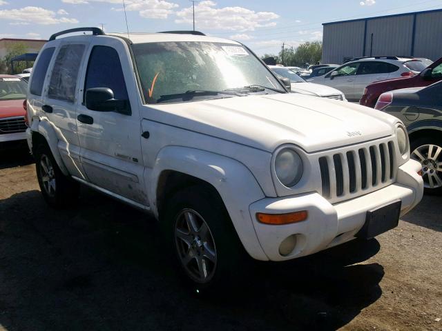 1J4GK58K43W616324 - 2003 JEEP LIBERTY LI WHITE photo 1