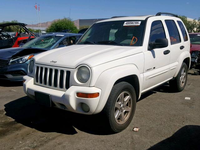 1J4GK58K43W616324 - 2003 JEEP LIBERTY LI WHITE photo 2