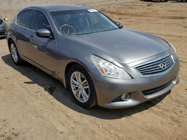 JN1CV6AP4DM724093 - 2013 INFINITI G37 BASE GRAY photo 1