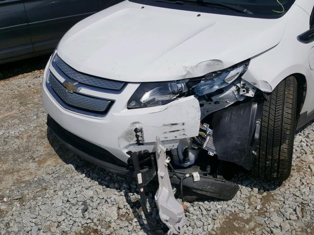 1G1RB6E44DU101517 - 2013 CHEVROLET VOLT WHITE photo 9