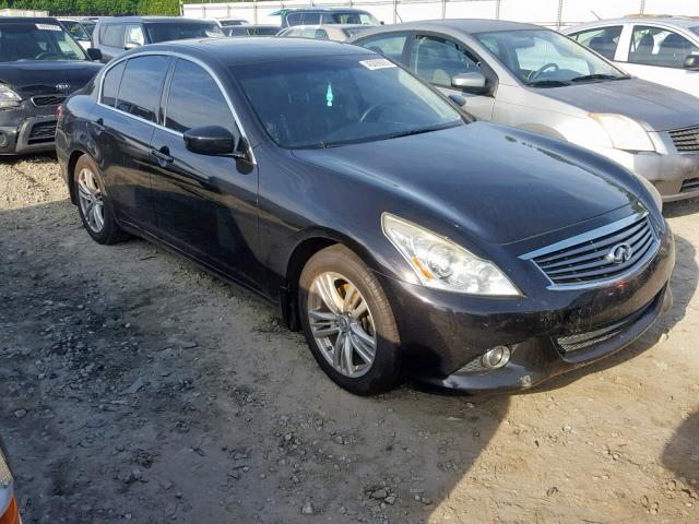 JN1CV6AP7CM936761 - 2012 INFINITI G37 BASE BLACK photo 1