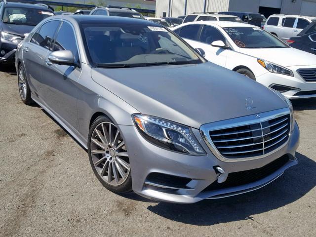 WDDUG8CB0FA155911 - 2015 MERCEDES-BENZ S 550 GRAY photo 1