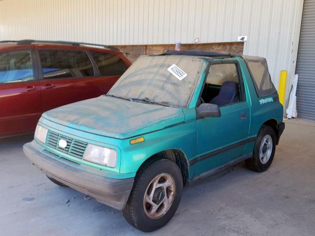 2CNBE18U2R6927315 - 1994 GEO TRACKER GREEN photo 2