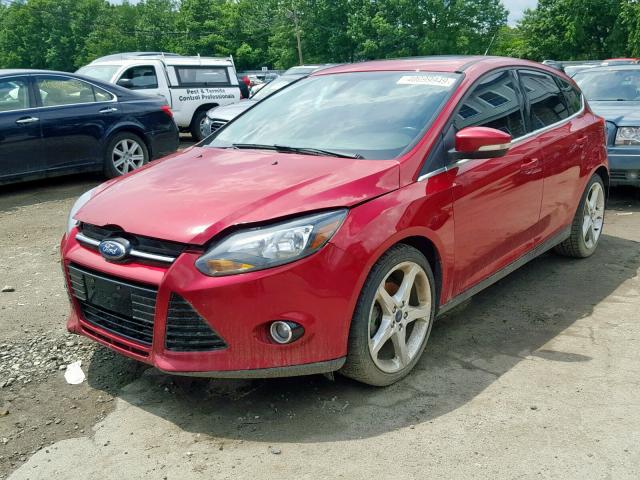 1FAHP3N24CL249856 - 2012 FORD FOCUS TITA RED photo 2