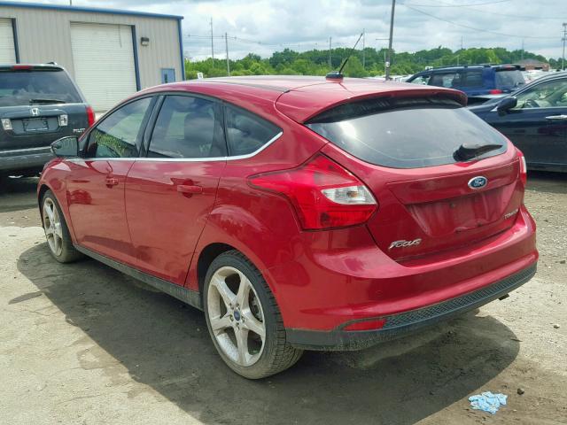 1FAHP3N24CL249856 - 2012 FORD FOCUS TITA RED photo 3