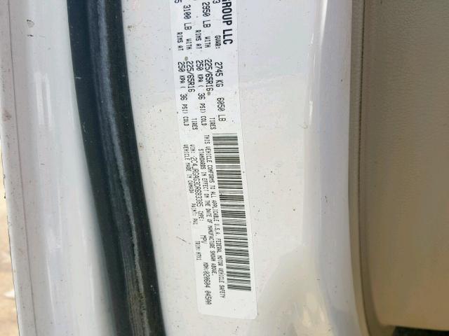 2C4JRGAG3DR683385 - 2013 RAM TRADESMAN WHITE photo 10