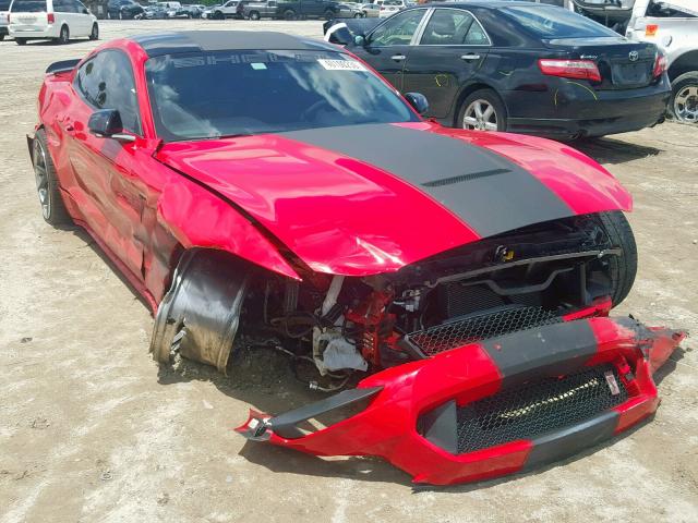 1FA6P8JZ8J5500080 - 2018 FORD MUSTANG SH RED photo 1