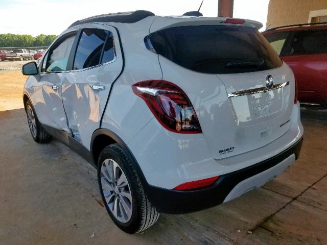 KL4CJASB3KB803143 - 2019 BUICK ENCORE PRE WHITE photo 3