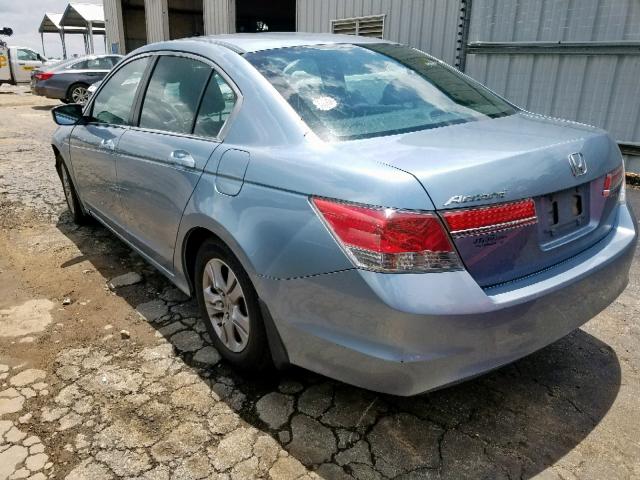 1HGCP2F47CA102703 - 2012 HONDA ACCORD LXP BLUE photo 3