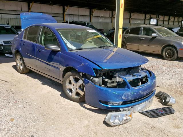 1G8AL55B96Z104438 - 2006 SATURN ION LEVEL BLUE photo 1