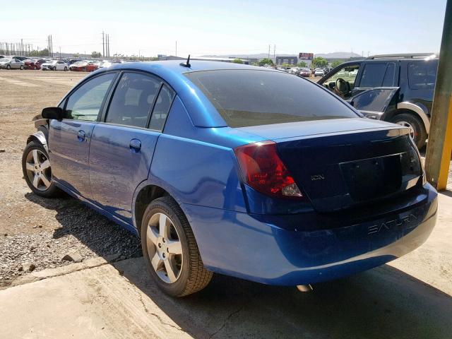 1G8AL55B96Z104438 - 2006 SATURN ION LEVEL BLUE photo 3