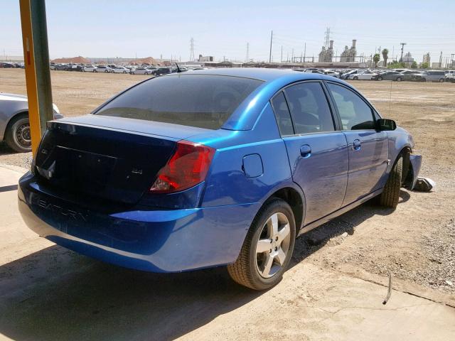 1G8AL55B96Z104438 - 2006 SATURN ION LEVEL BLUE photo 4