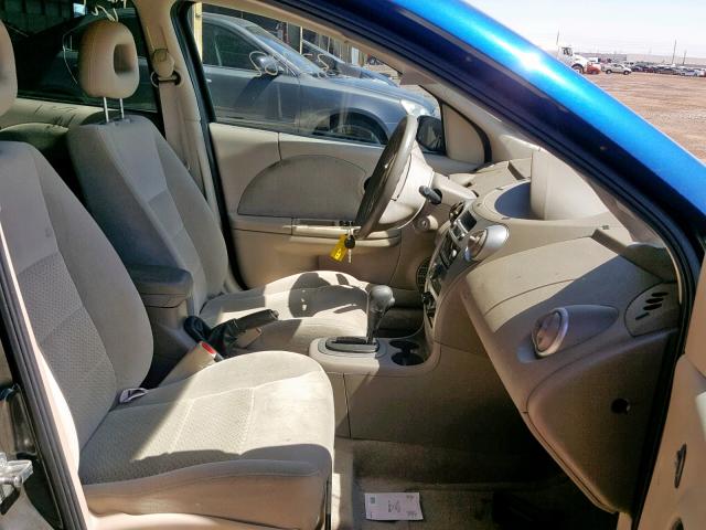 1G8AL55B96Z104438 - 2006 SATURN ION LEVEL BLUE photo 5