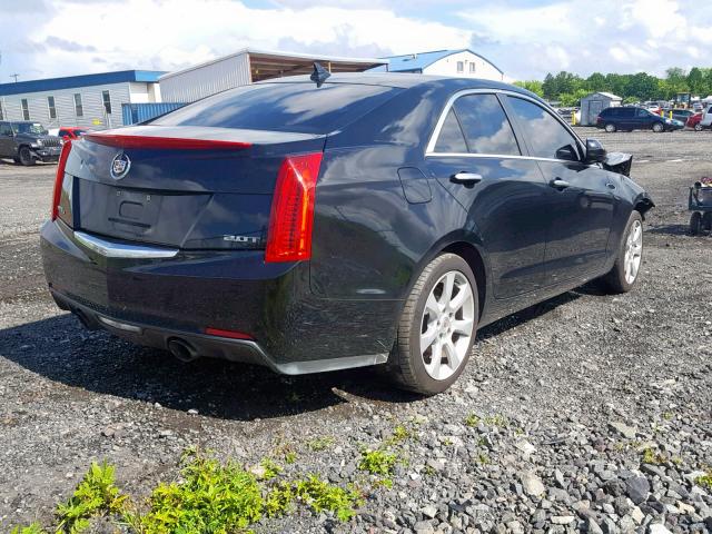 1G6AG5RX6D0172412 - 2013 CADILLAC ATS BLACK photo 4