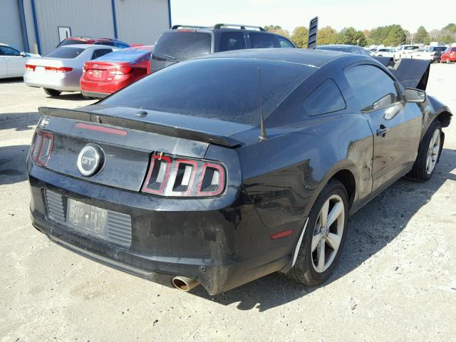 1ZVBP8CF7E5284382 - 2014 FORD MUSTANG GT BLACK photo 4