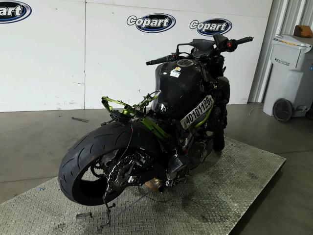 JKAZR2A18HDA16285 - 2017 KAWASAKI ZR900 BLACK photo 4