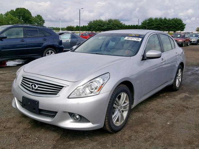 JN1CV6AR1FM523014 - 2015 INFINITI Q40 GRAY photo 2