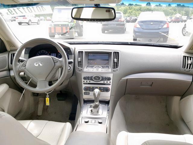 JN1CV6AR1FM523014 - 2015 INFINITI Q40 GRAY photo 9