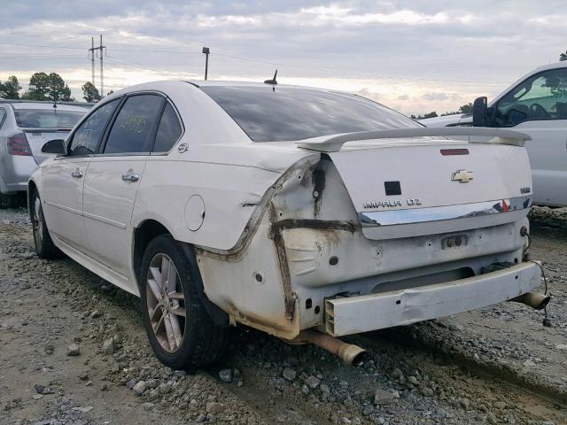 2G1WU57M891120014 - 2009 CHEVROLET IMPALA LTZ WHITE photo 3