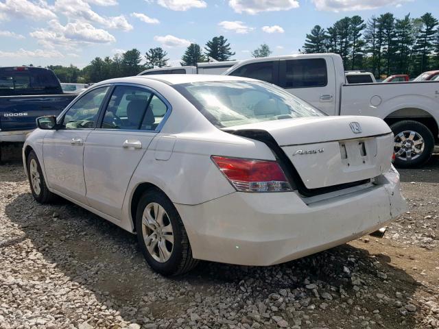 1HGCP26448A114508 - 2008 HONDA ACCORD LXP WHITE photo 3