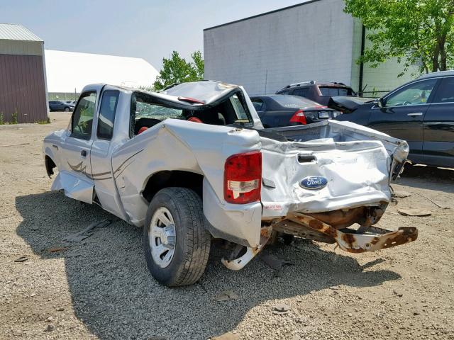 1FTYR14DX8PA62567 - 2008 FORD RANGER SUP SILVER photo 3