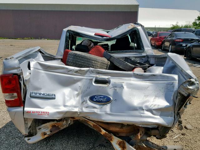 1FTYR14DX8PA62567 - 2008 FORD RANGER SUP SILVER photo 6