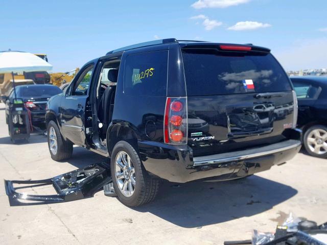 1GKS2EEF4CR270205 - 2012 GMC YUKON DENA BLACK photo 3