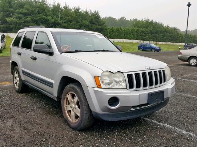 1J4GR48K55C628279 - 2005 JEEP GRAND CHER SILVER photo 1