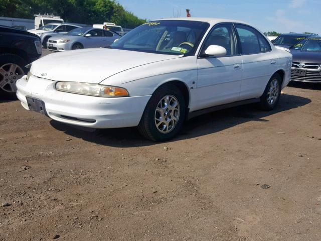 1G3WX52H1YF245694 - 2000 OLDSMOBILE INTRIGUE G WHITE photo 2