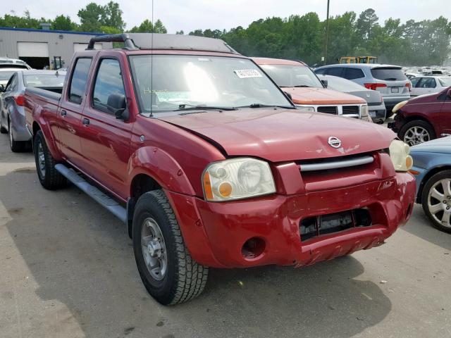 1N6ED29X93C437856 - 2003 NISSAN FRONTIER C RED photo 1