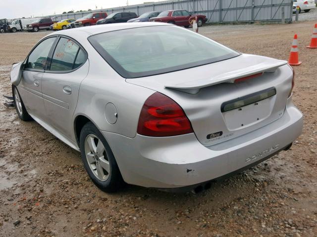 2G2WS522751166614 - 2005 PONTIAC GRAND PRIX SILVER photo 3