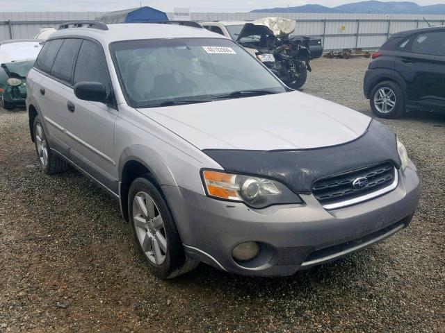 4S4BP61C566337734 - 2006 SUBARU LEGACY OUT SILVER photo 1