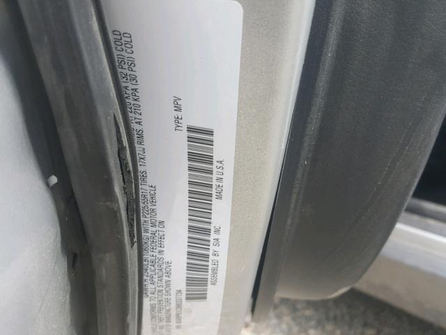 4S4BP61C566337734 - 2006 SUBARU LEGACY OUT SILVER photo 10