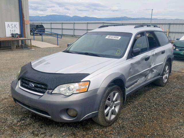 4S4BP61C566337734 - 2006 SUBARU LEGACY OUT SILVER photo 2