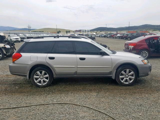 4S4BP61C566337734 - 2006 SUBARU LEGACY OUT SILVER photo 9