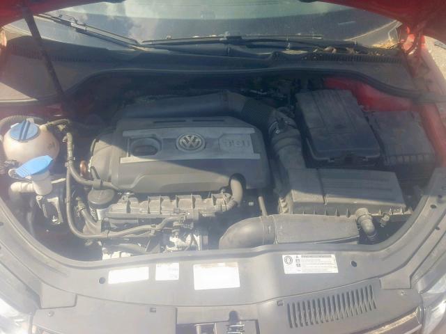 WVWFW7AH9CV008367 - 2012 VOLKSWAGEN EOS LUX 红色 照片 7