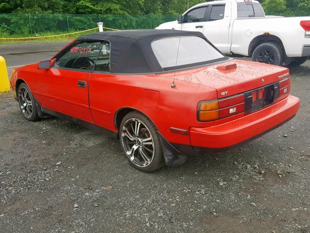 JT5ST62K0J7255883 - 1988 TOYOTA CELICA GT RED photo 3