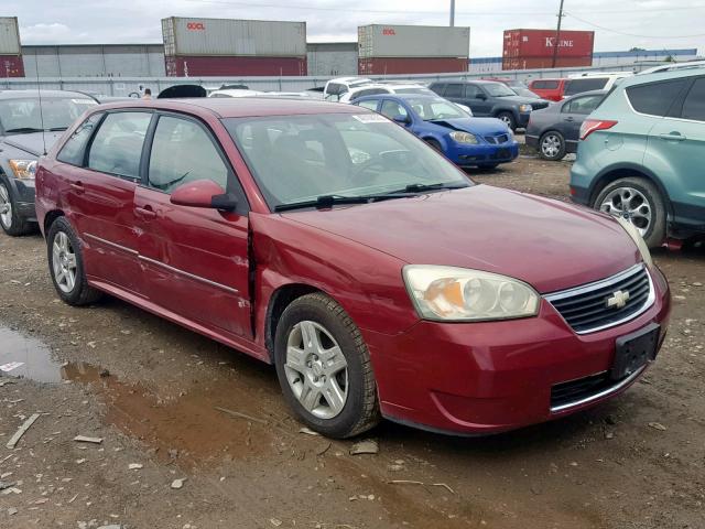 1G1ZT61826F283103 - 2006 CHEVROLET MALIBU MAX MAROON photo 1