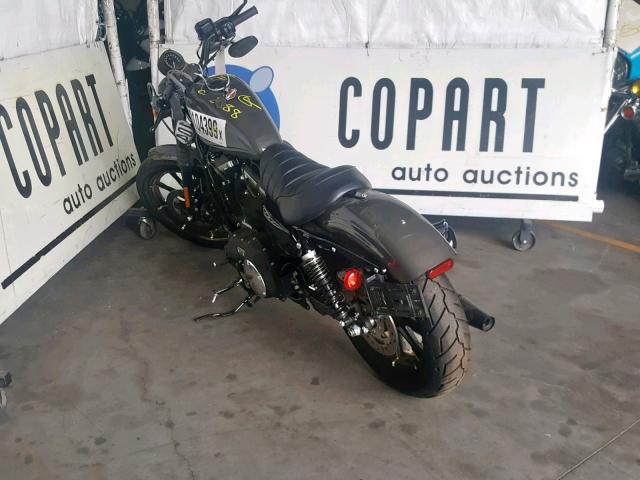 1HD4LE233KC429033 - 2019 HARLEY-DAVIDSON XL883 N GRAY photo 3