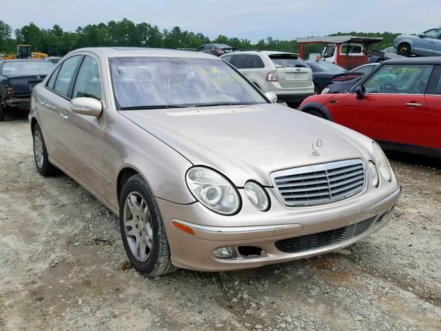 WDBUF65J23A283714 - 2003 MERCEDES-BENZ E 320 TAN photo 1