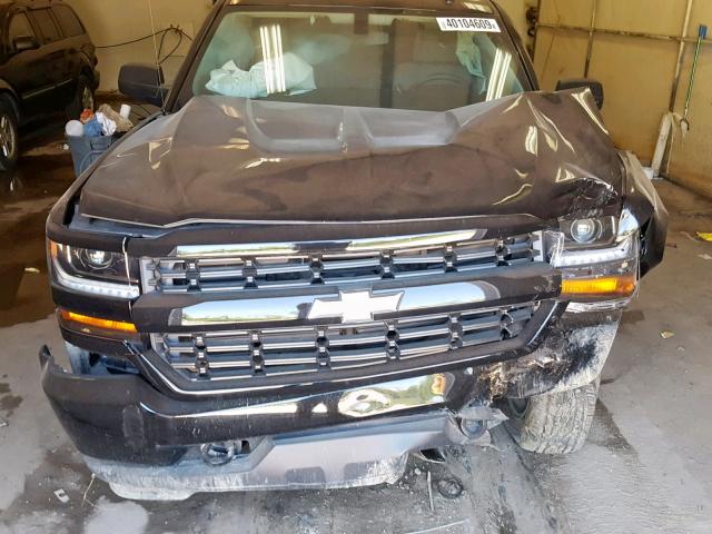 2GCVKMEC5K1189066 - 2019 CHEVROLET SILVERADO BLACK photo 7