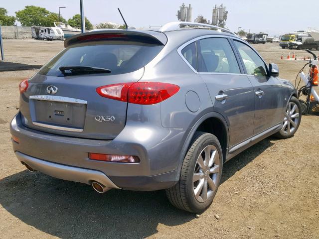 JN1BJ0RP3HM383820 - 2017 INFINITI QX50 GRAY photo 4