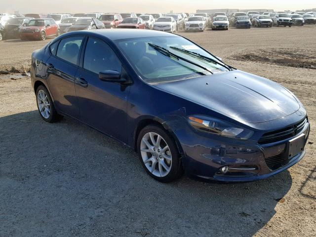 1C3CDFBA3DD291929 - 2013 DODGE DART SXT BLUE photo 1