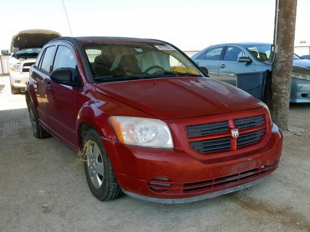 1B3HB28A89D107701 - 2009 DODGE CALIBER SE RED photo 1