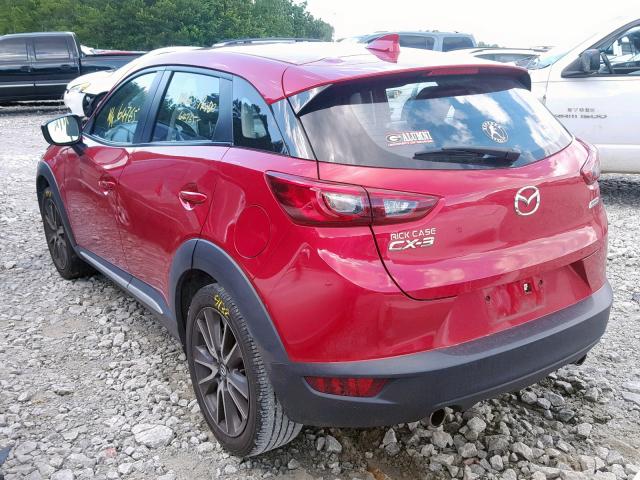 JM1DKDD71G0132625 - 2016 MAZDA CX-3 GRAND RED photo 3