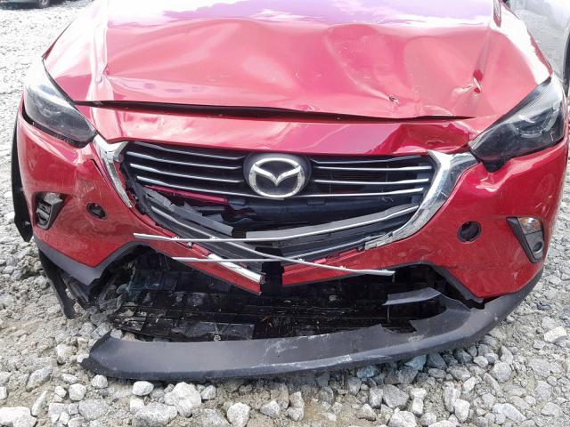 JM1DKDD71G0132625 - 2016 MAZDA CX-3 GRAND RED photo 9