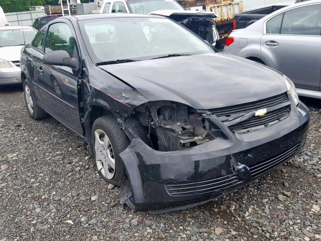 1G1AK12F957642813 - 2005 CHEVROLET COBALT BLACK photo 1