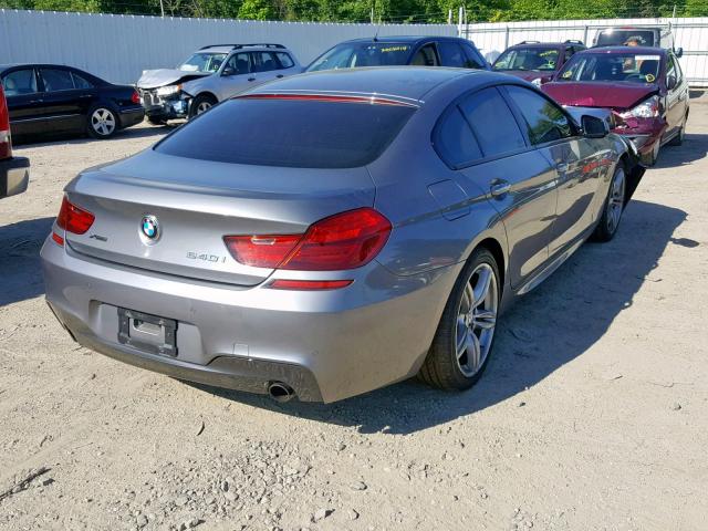 WBA6B8C52ED452703 - 2014 BMW 640 XI GRAY photo 4