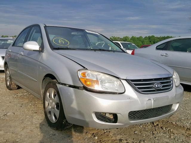 KNAFE221595604850 - 2009 KIA SPECTRA EX SILVER photo 1